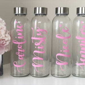 Old Fashioned Glass Sipper Milk Bottles w/Lids & Reusable Color Twist –  Aura In Pink Inc.