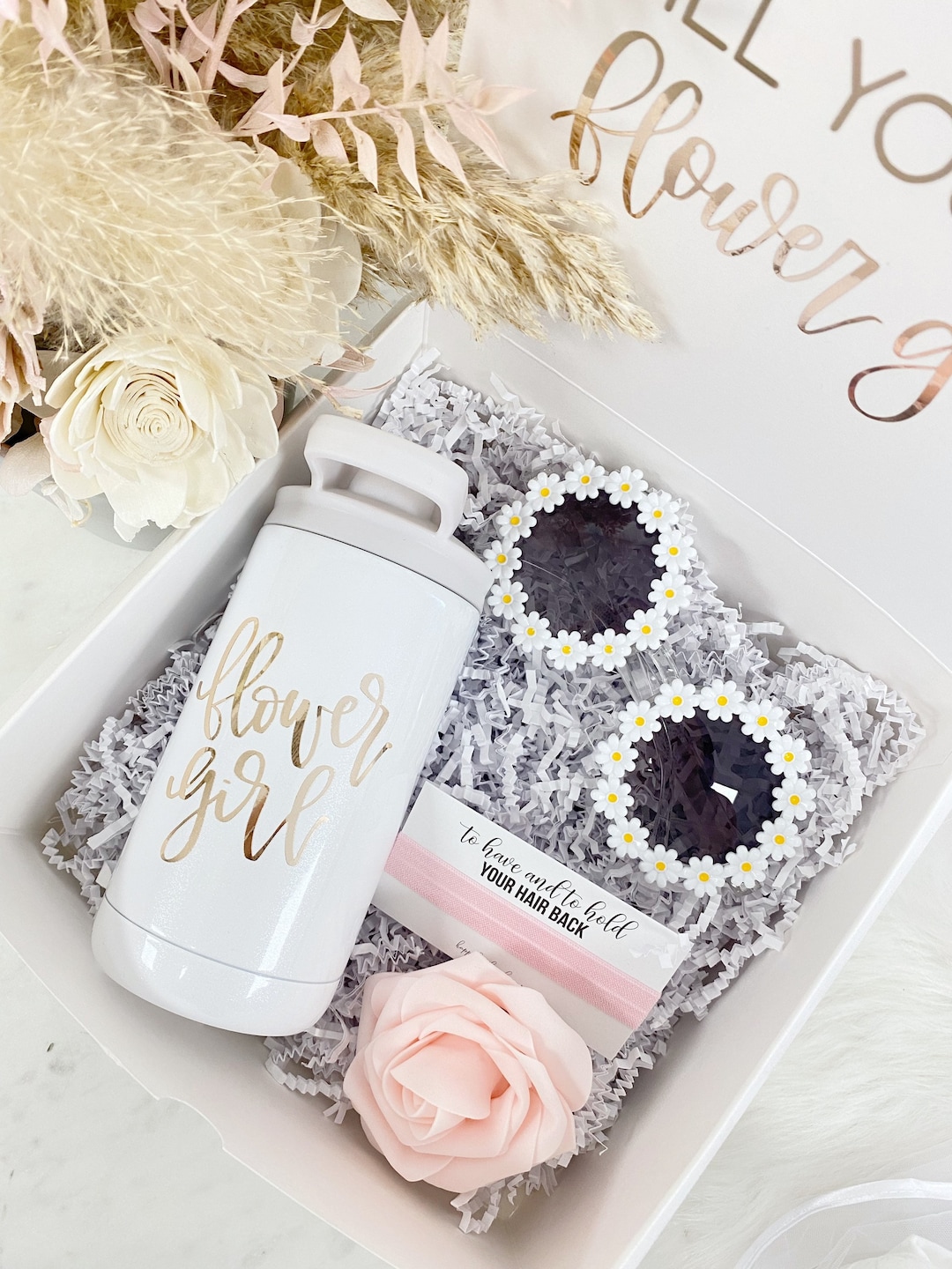 Flower Girl Proposal Gift Box Will You Be My Flower Girl Petal Patrol