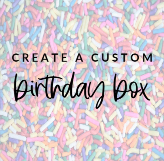 best friend birthday gift box