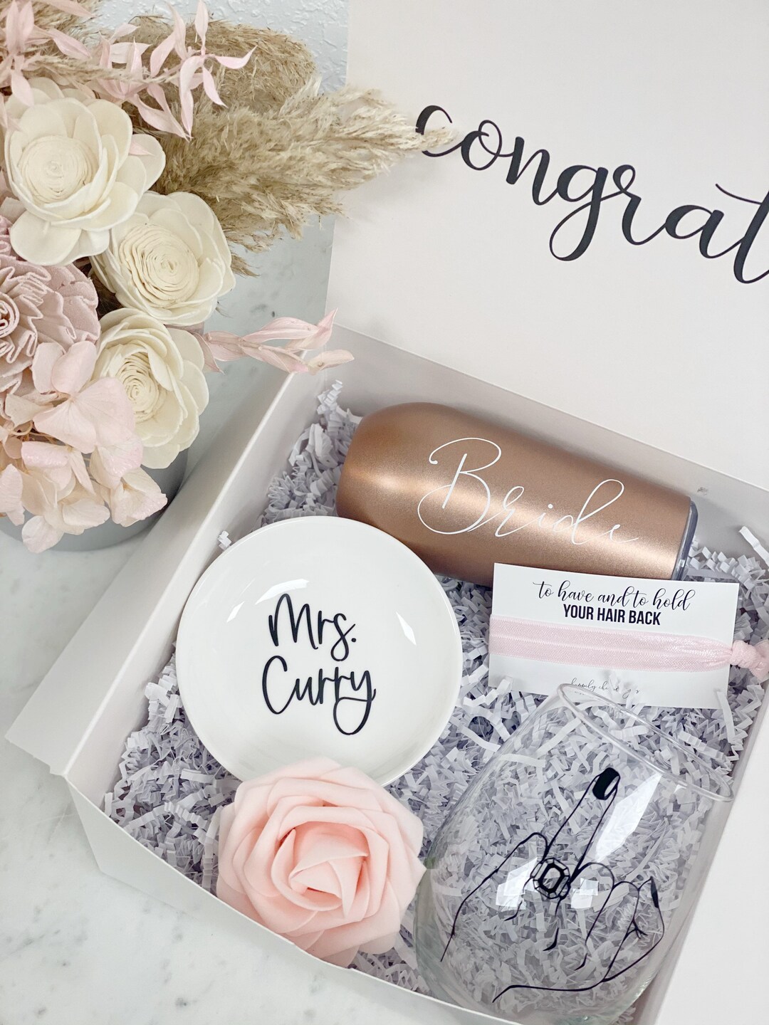 Future Mrs Engagement Gift Box Set Idea for Bride to Be Bridal Gift Box ...