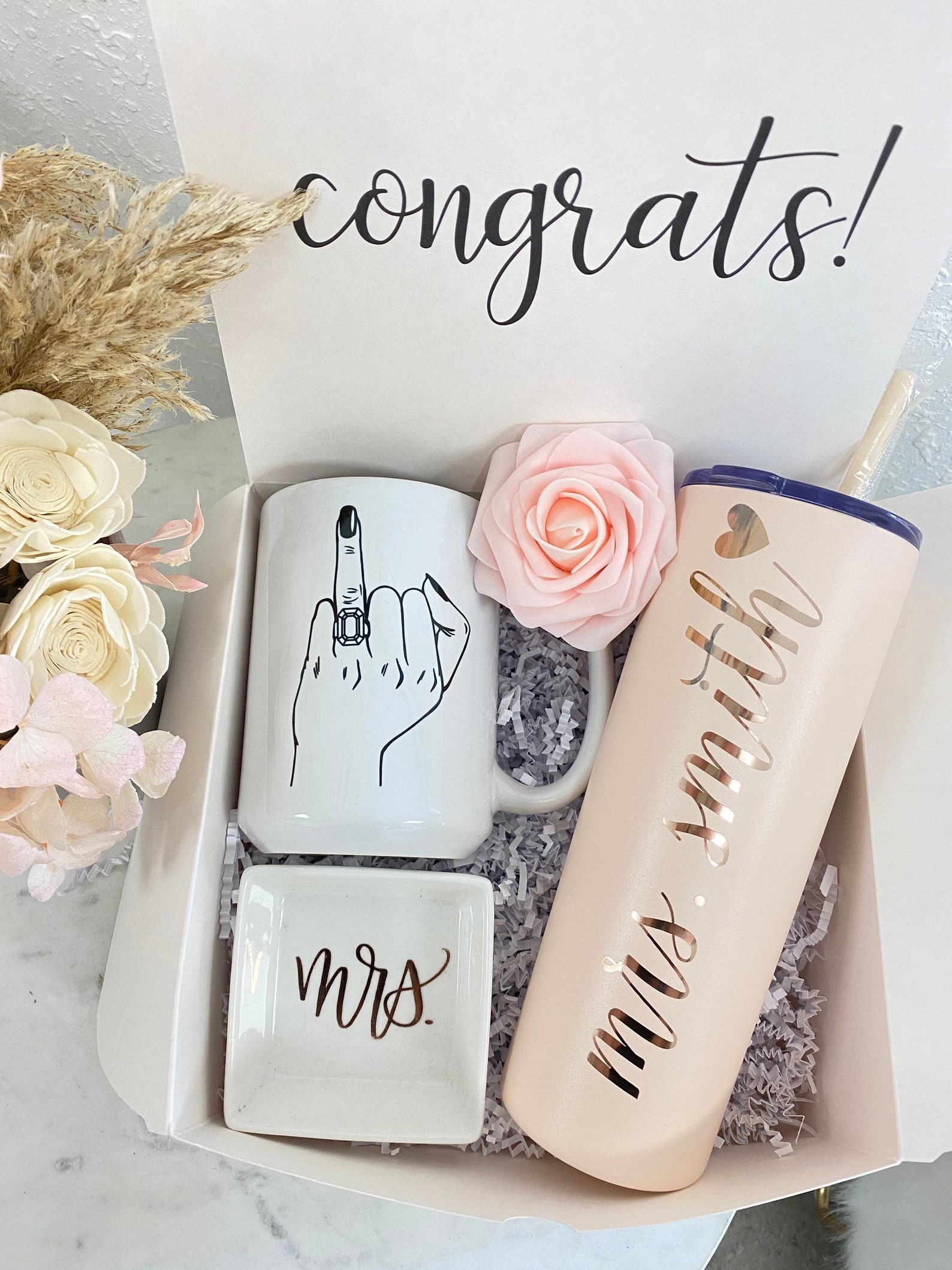 Future mme cadeaux boîte cadeau Mariée pour être personnalisé Etsy