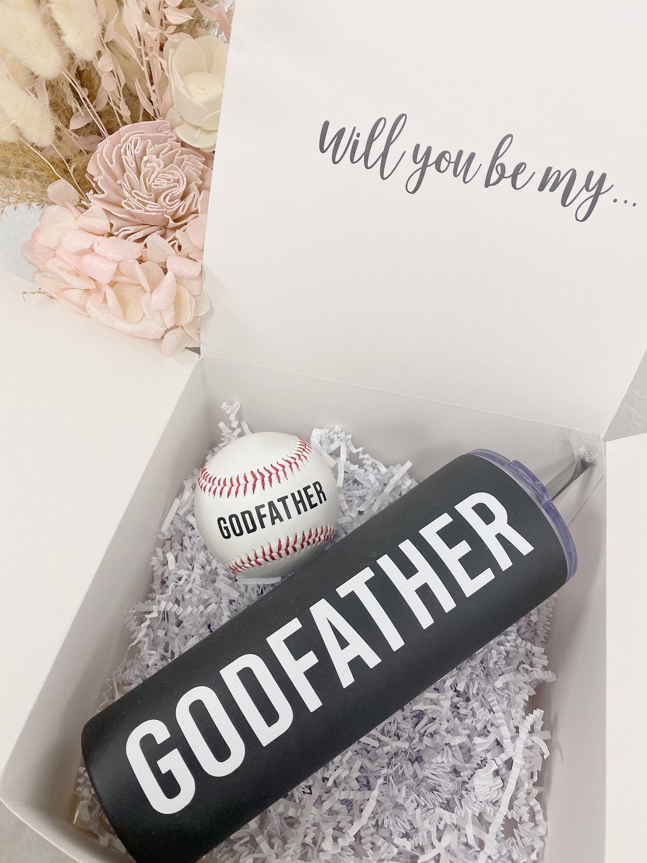 Godfather proposal box will you be my godfather godparents proposal