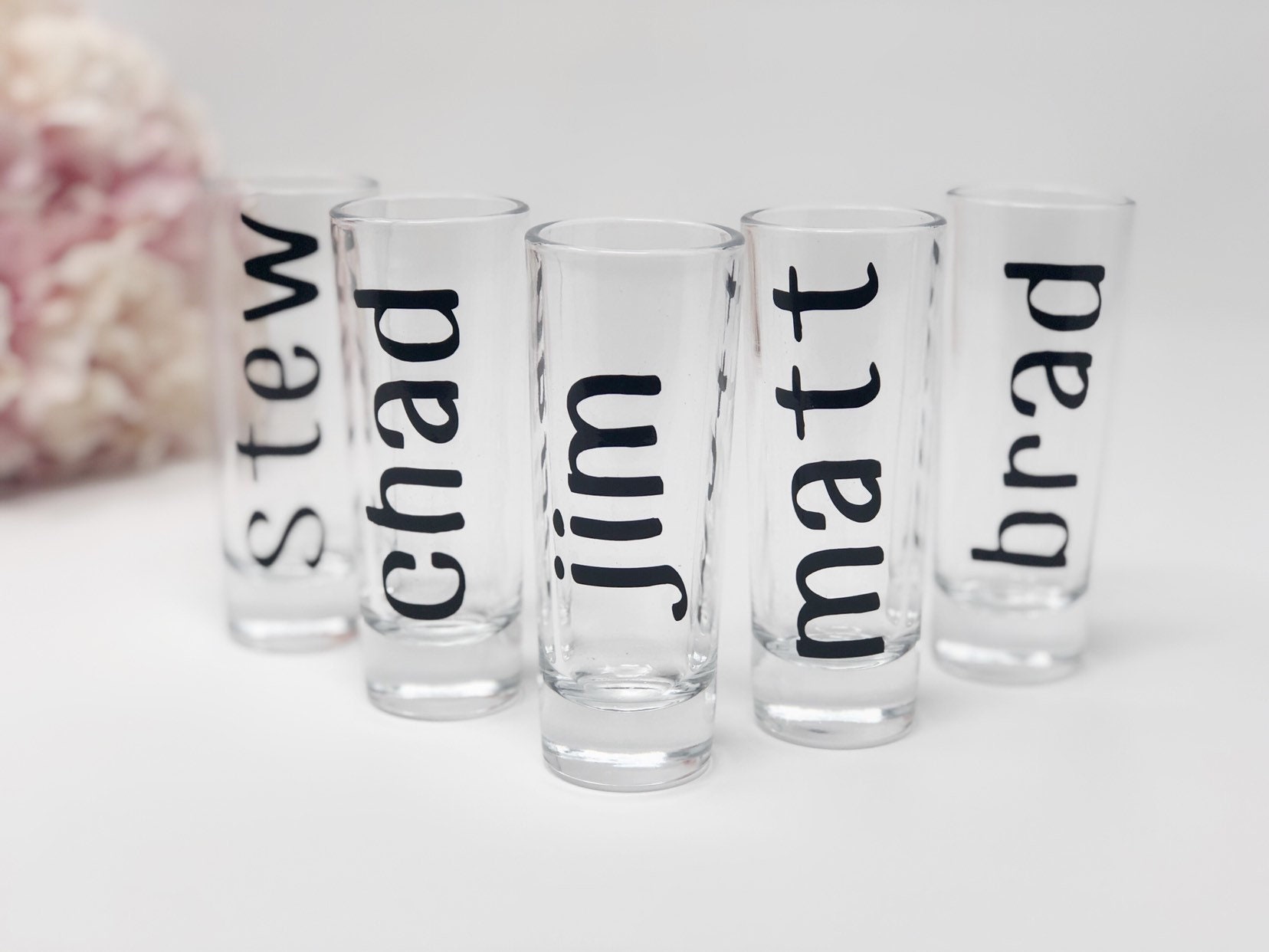 Groomsmen shot glasses groomsmen proposal box gift best man proposal