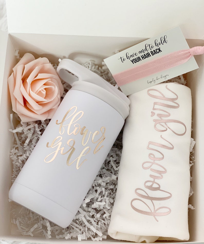 Flower girl proposal gift box will you be my flower girl