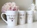 Bridesmaid coffee mugs- bridesmaid proposal- maid of honor mug- bridesmaid gift idea- wedding party mugs- rose gold bridesmaid mugs- proposa 