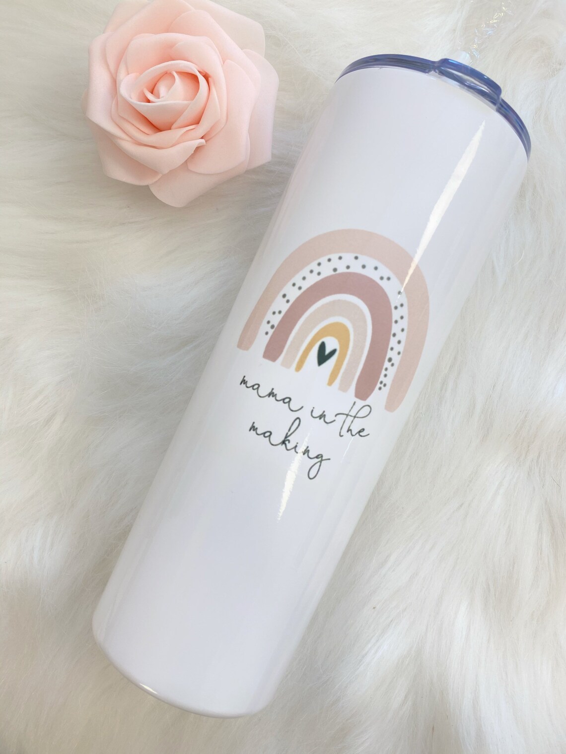 Mama in the Making Tumbler Rainbow Baby Mama Gift Pregnancy Etsy