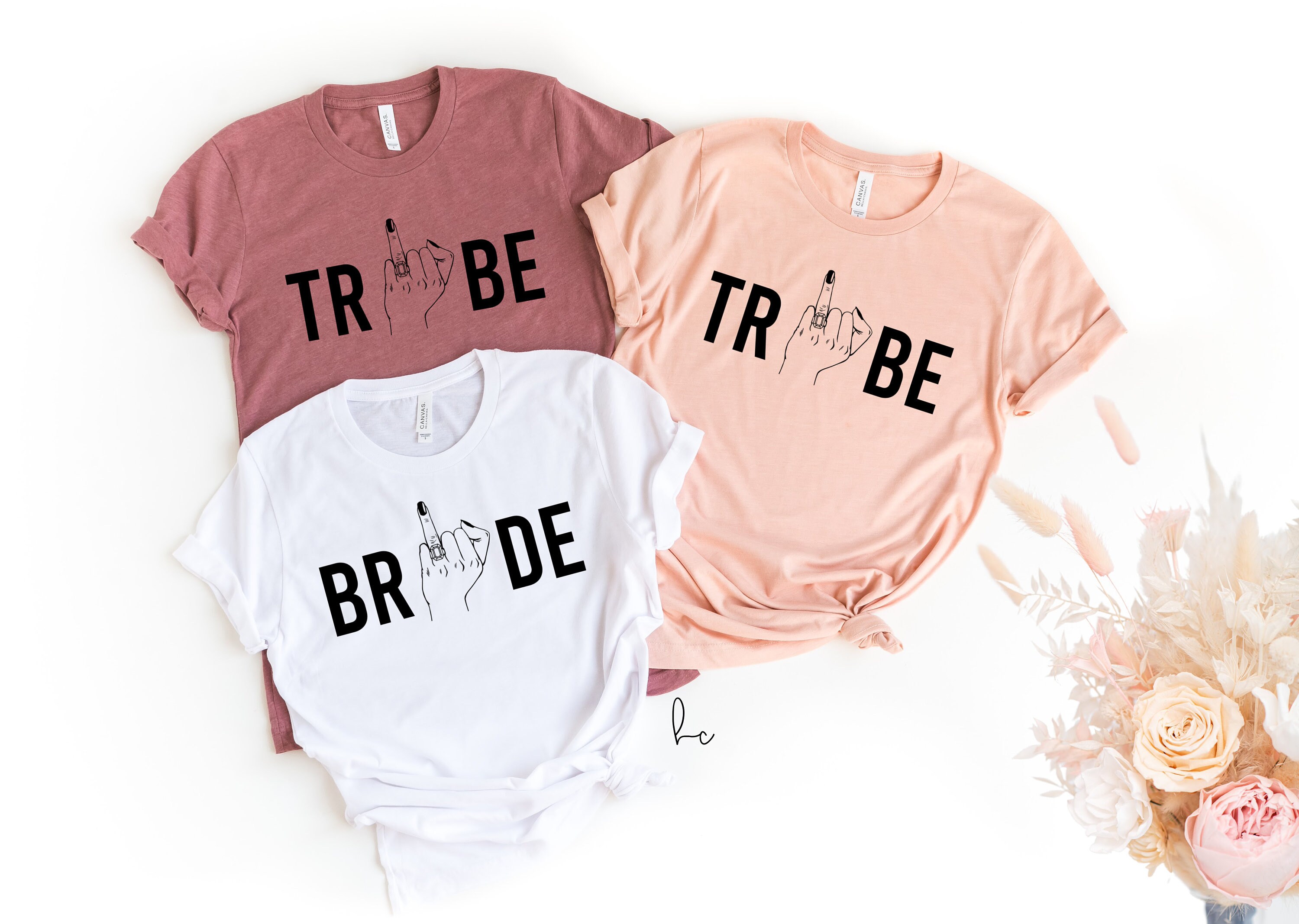 Bride bridesmaid shirts Clearance