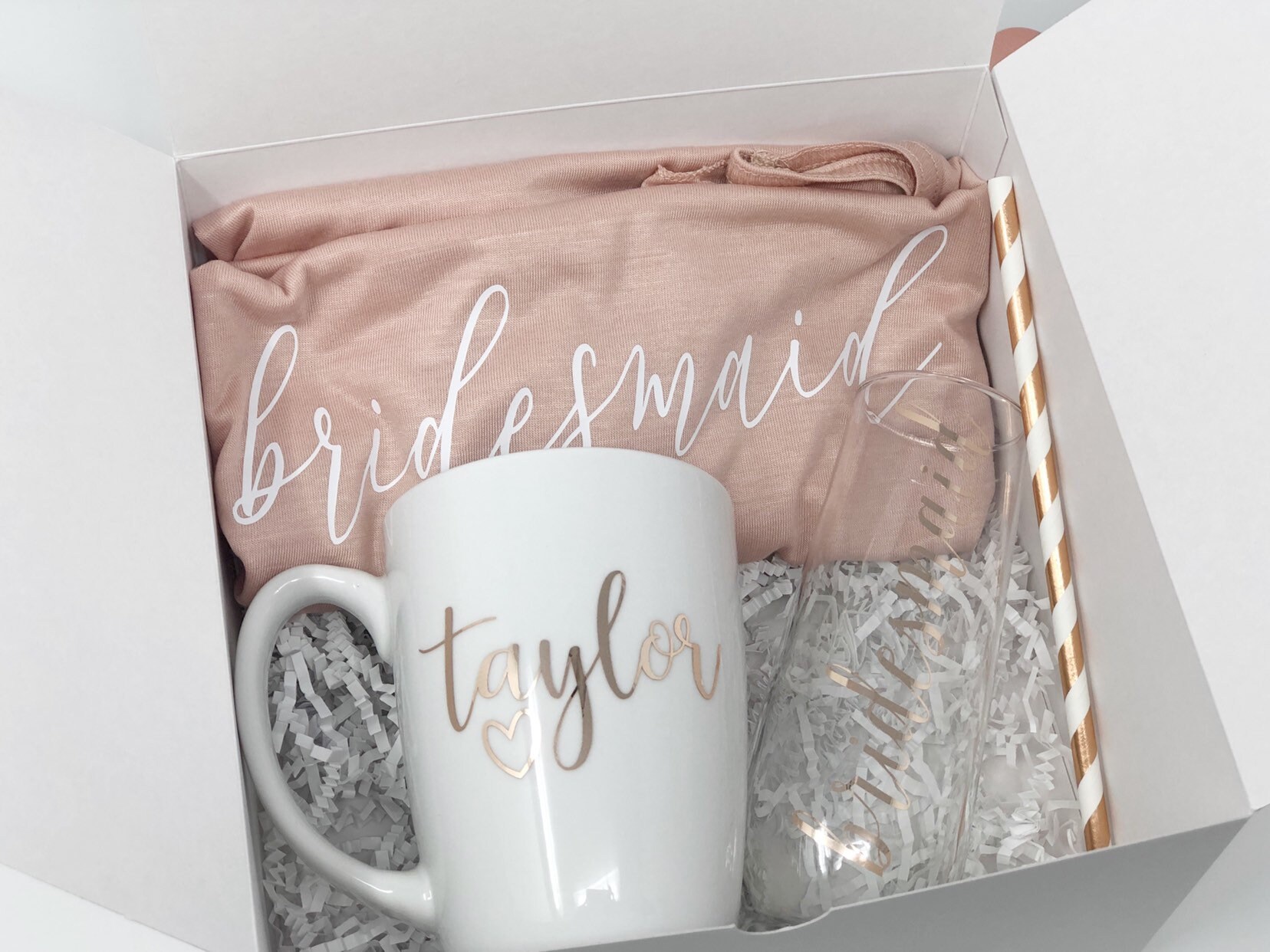Bridesmaid proposal gift box set will you be my bridesmaid gift box