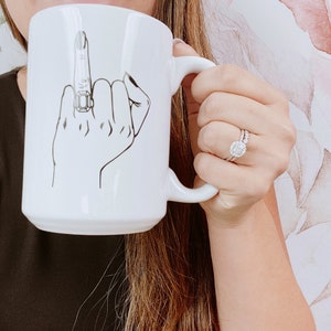 wedding ring finger mug bride mug future mrs mugs engagement gift idea wifey mug engaged af mug wedding day gift ideas image 7