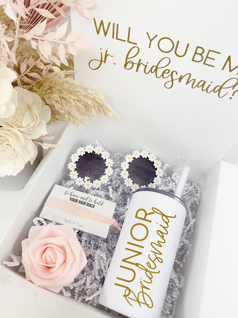 Junior Bridesmaid Proposal Box Sunglasses Flower Girl - Etsy