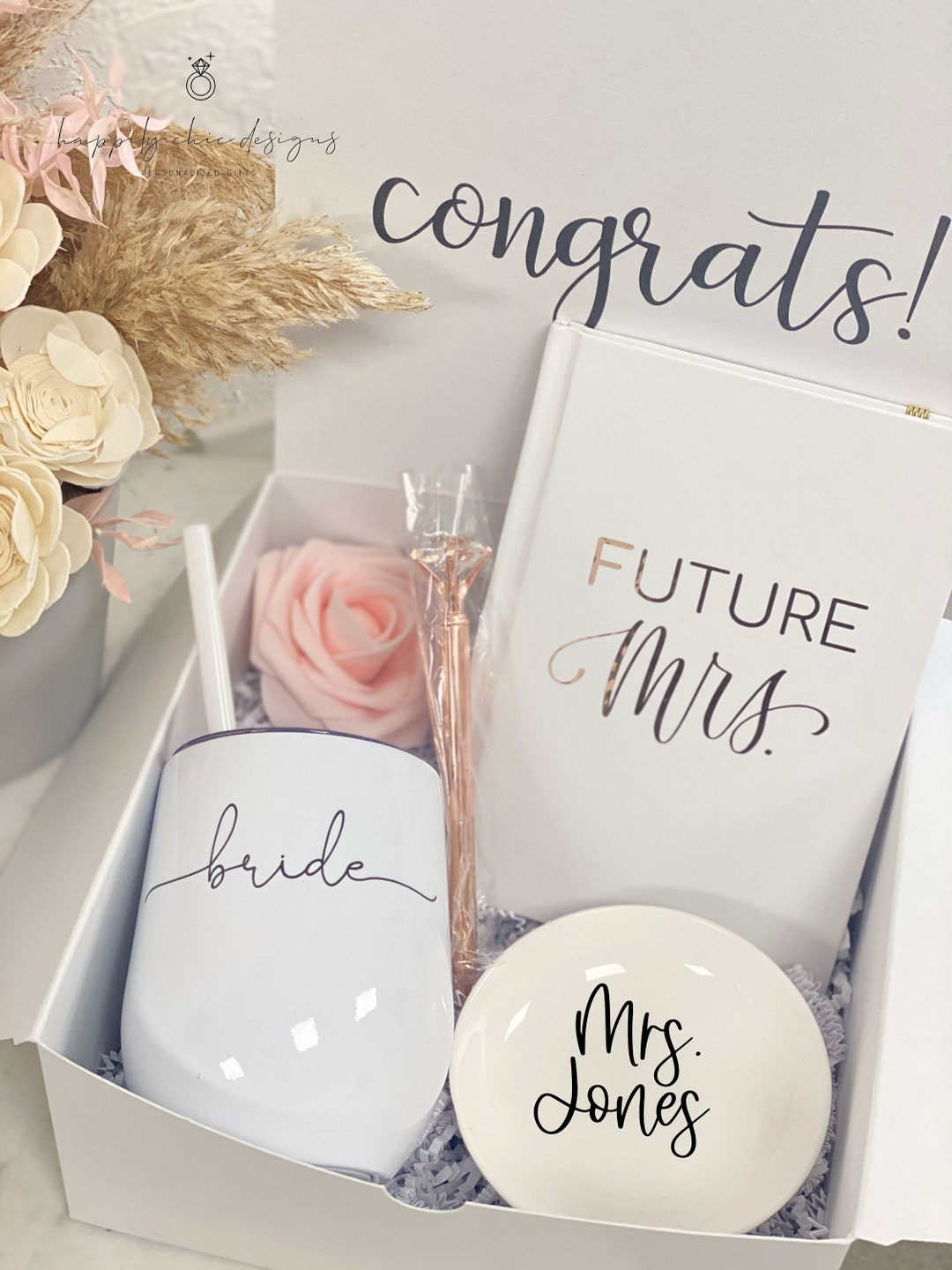 Buy Future Mrs Gift Box Future Bride to Be Gifts Personalized Bride ...