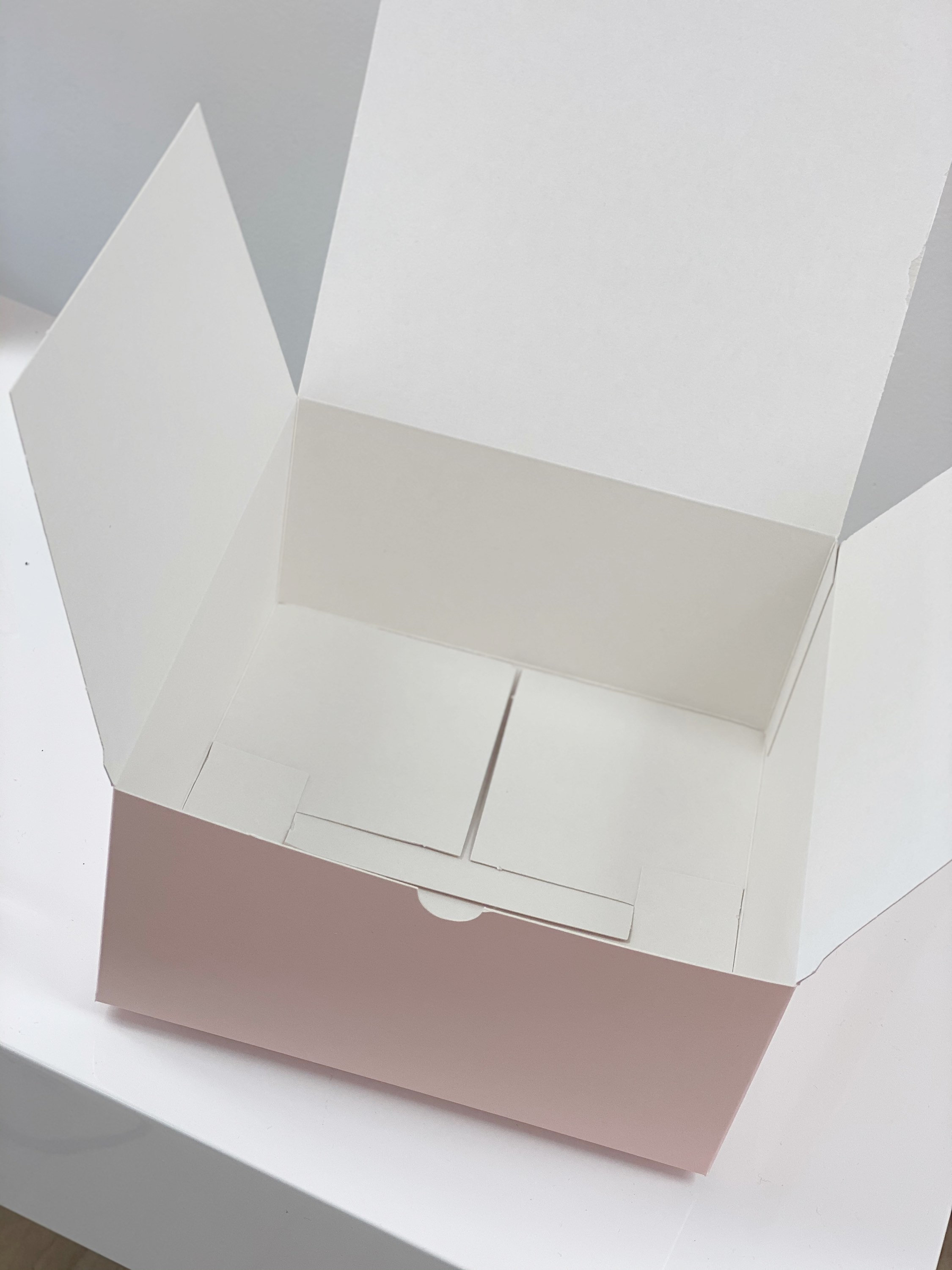 BLANK pink boxes blush gift boxes bridesmaid proposal boxes pink