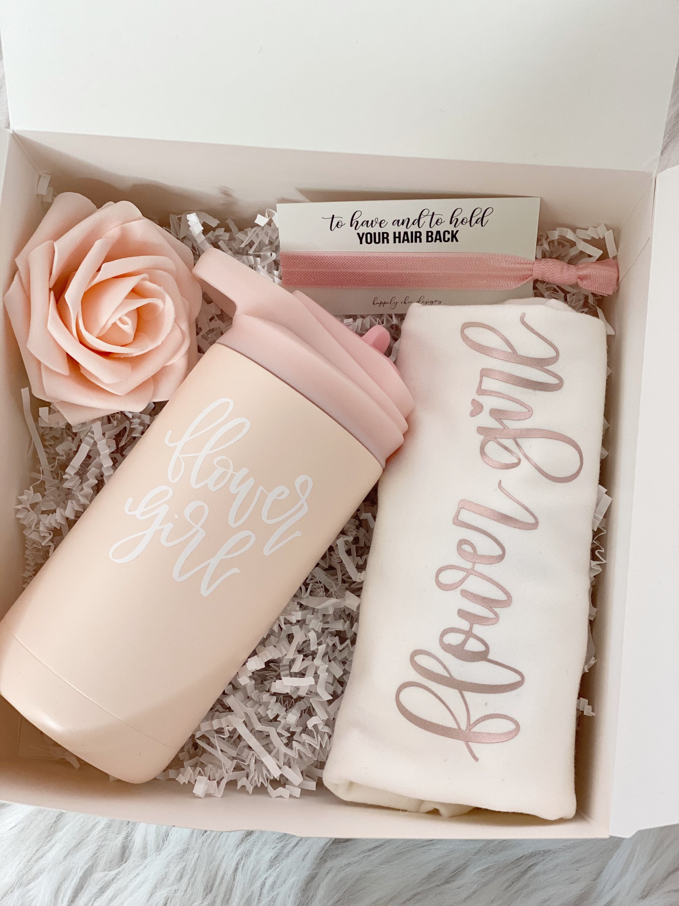 Flower girl proposal gift box will you be my flower girl Etsy