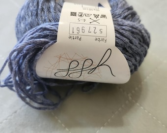 GGH Elina Yarn: 50/50 Cotton Acrylic Blend, 50g/85m - Italy