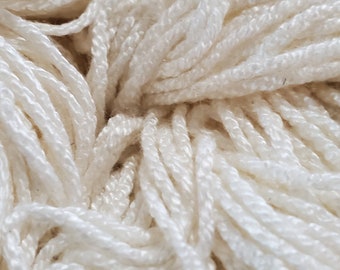 Classic Elite White Rayon Yarn - 109 Yards