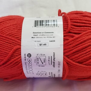 Berroco Comfort Yarn Knitting Worsted Weight. 50/50 Nylon/Acrylic. 100g./193m. Multiple colors/quantities. New/Unused