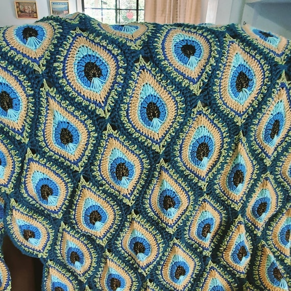 Peacock blanket best sale