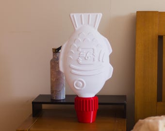 HUGE 52cm Soy Sauce Fish Lamp