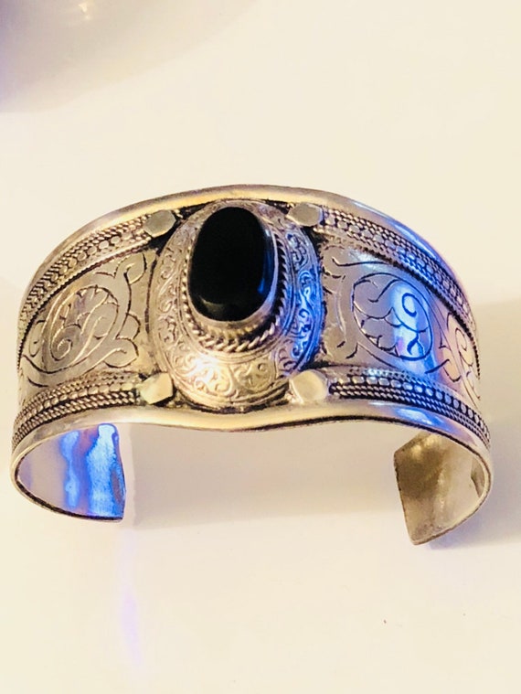 Bracelet,Vintage Cuff-Kochi Jewelry,Kuchi Cuff,Old
