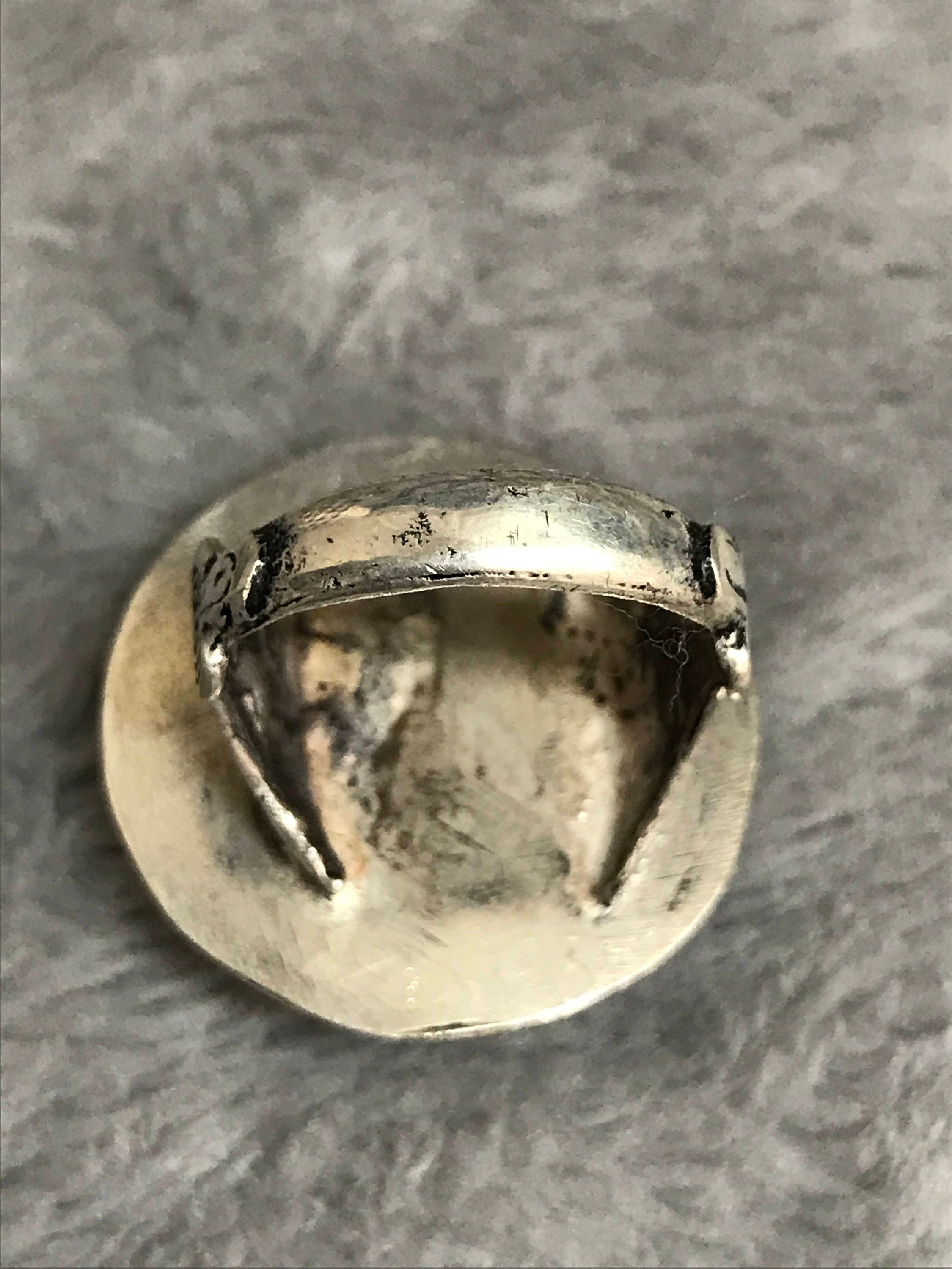 Bague Avec Pierre Taille 54 – Modèle 124-28/A077 – Bijou Occasion Sans Marque