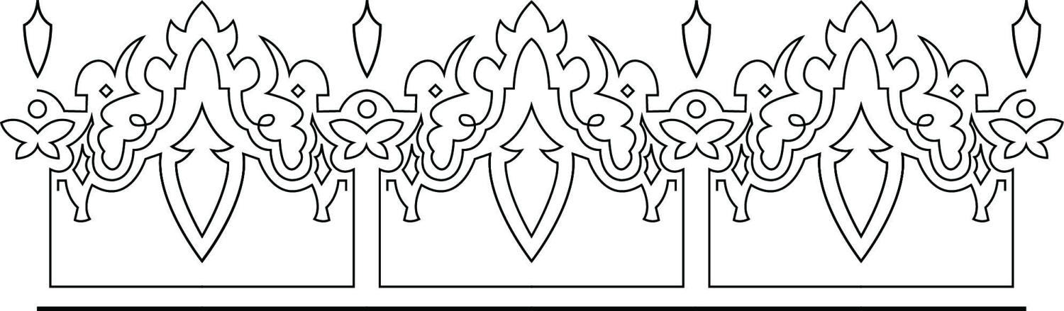 2B Cosplay Skirt Detail Cutting Template - Etsy