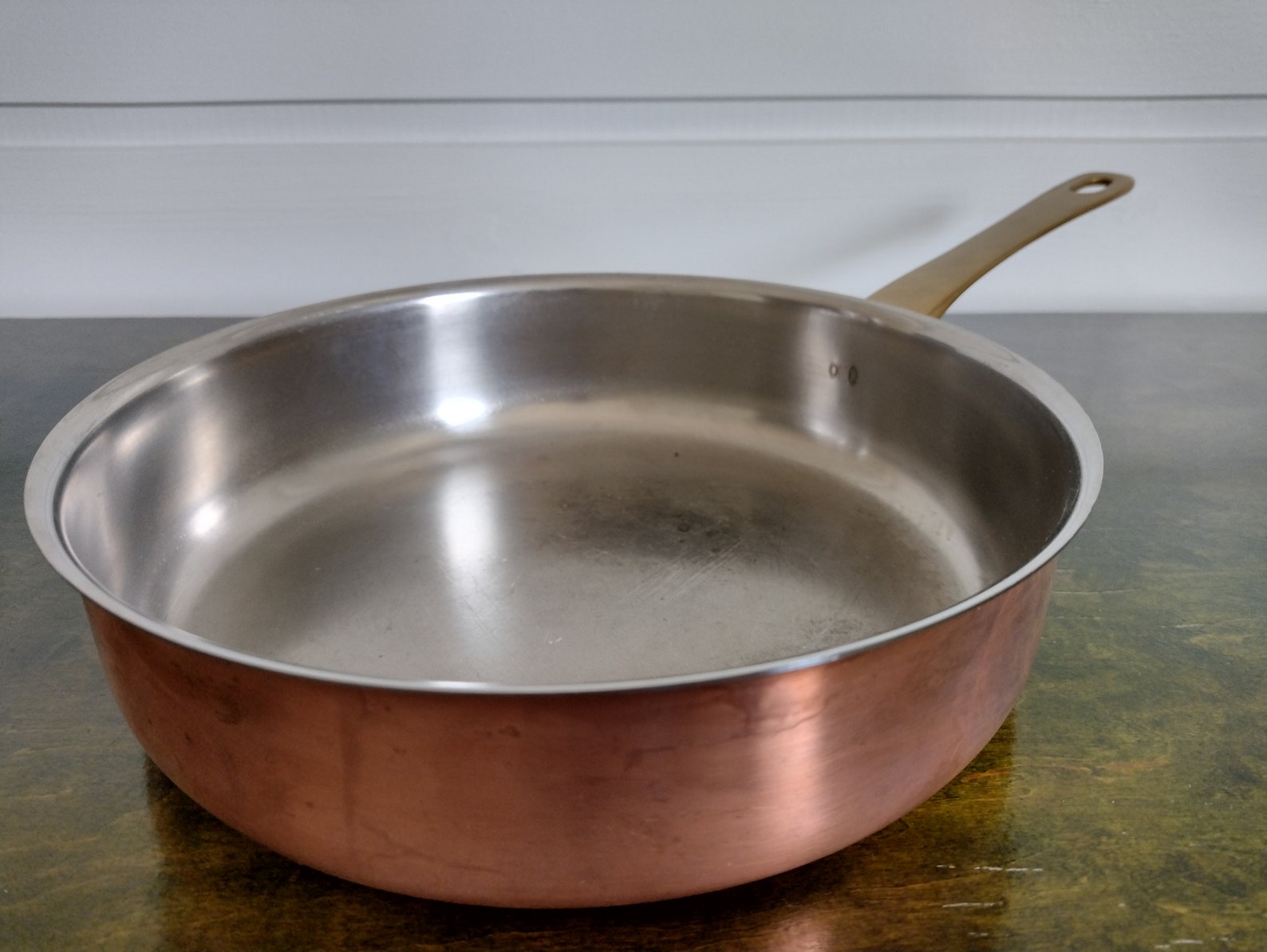 Vintage copper frying pan Etsy