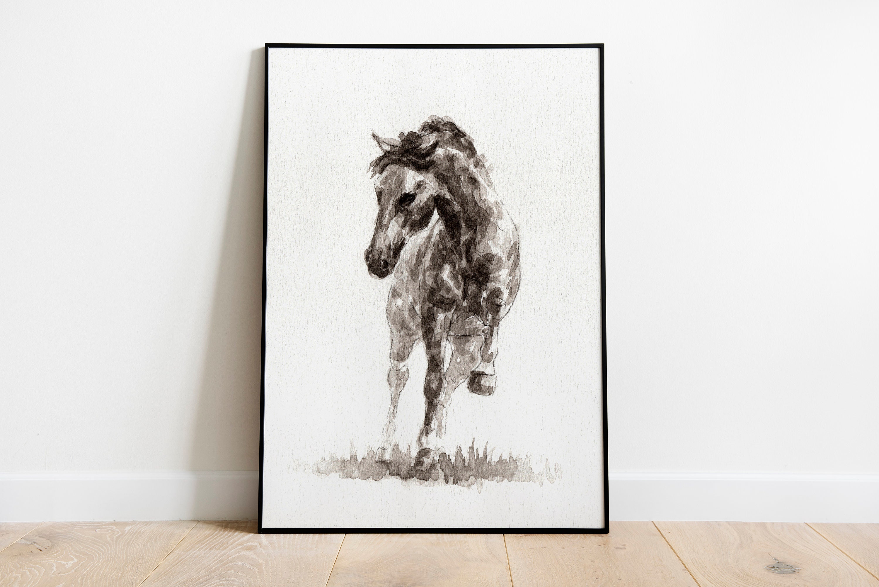Printable Wall Art Animal Wall Art Black and White Etsy