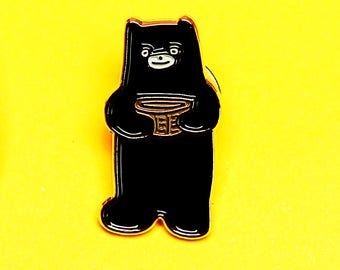 hidden forest bear badge