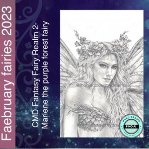 CMD Fantasy Fairy realm 2 - Marlene, el hada del bosque púrpura