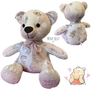 Memory Bear keepsake remembrance bear birth weight bear
