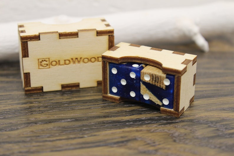board game accessories resin wood dice for board games Custom resin dice set custom dice box rpg dice