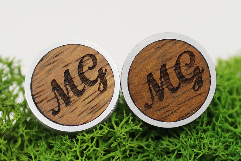 Personalized quality assurance cuff links for groom New item custom wo accessory