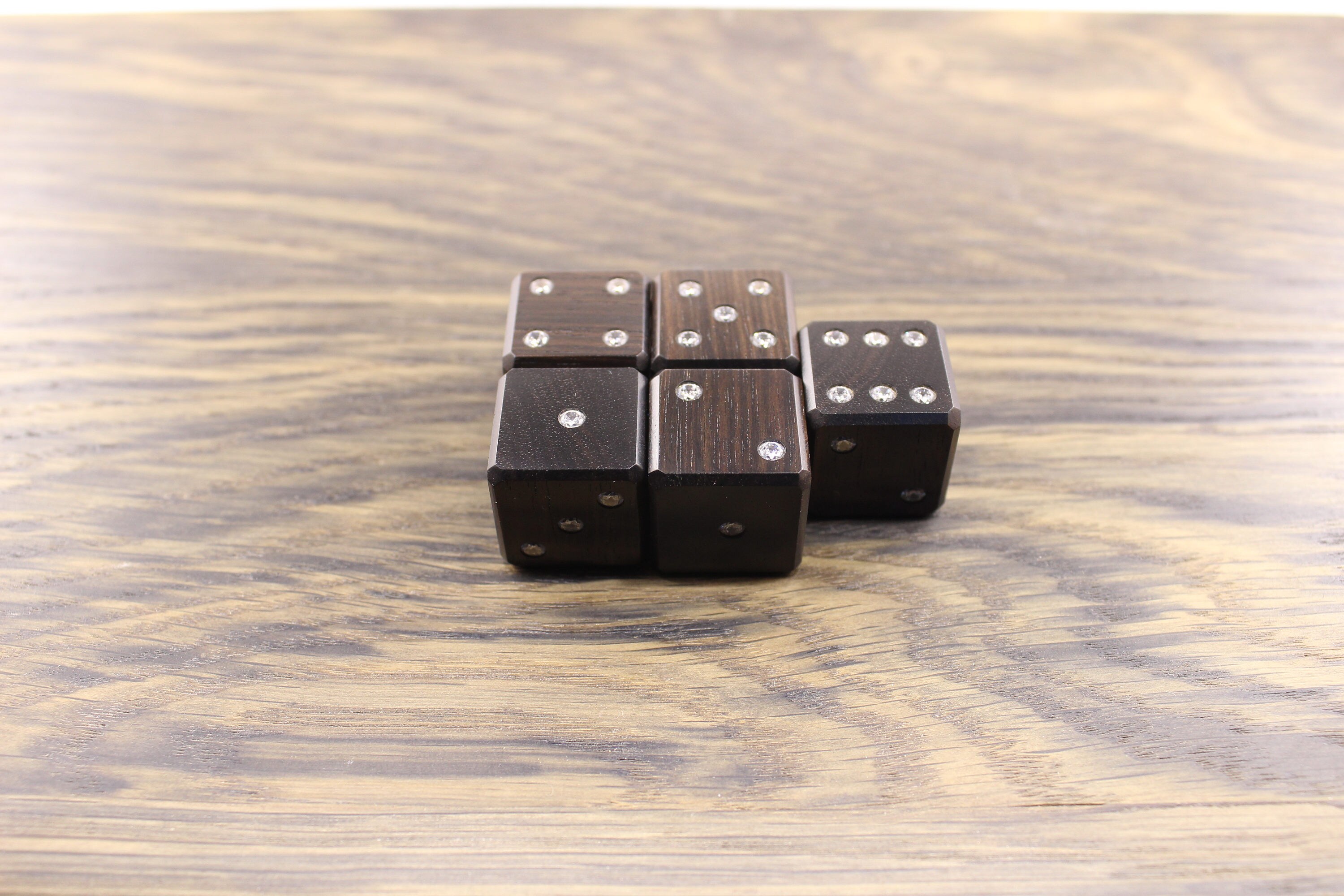 Dice set x5 custom poker set board game casino dice wooden Etsy