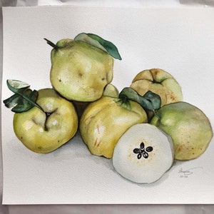 Pere. Dipinto originale ad acquerello