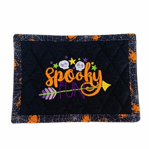 Spooky Fun Halloween Mug Rug