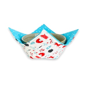 Microwave Bowl Cozy - Blue Farm Life