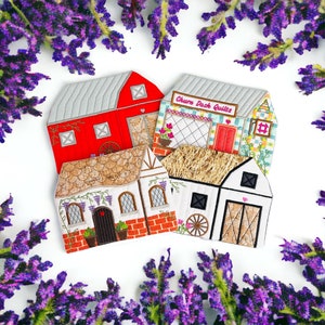 Kleines Dorf Mug Rugs
