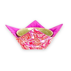 Microwave Bowl Cozy - Tiny Foxes