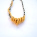 Finalist of Etsy Design Awards, Zebra * WORM, Statement Rope Necklace 