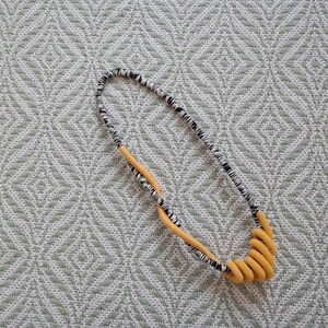 Etsy Design Award 2020 Finalist Zebra X WORM, Statement Rope Necklace image 8