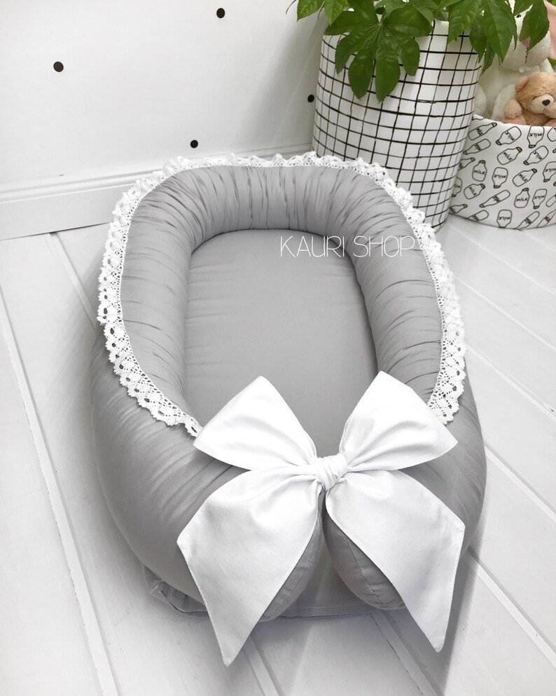 Doublesided baby nest for newborn babynest sleep bed cot Etsy