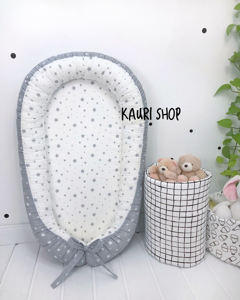 Baby Nest for Newborn Babynest Sleep Bed Cot Snuggle Nest Etsy