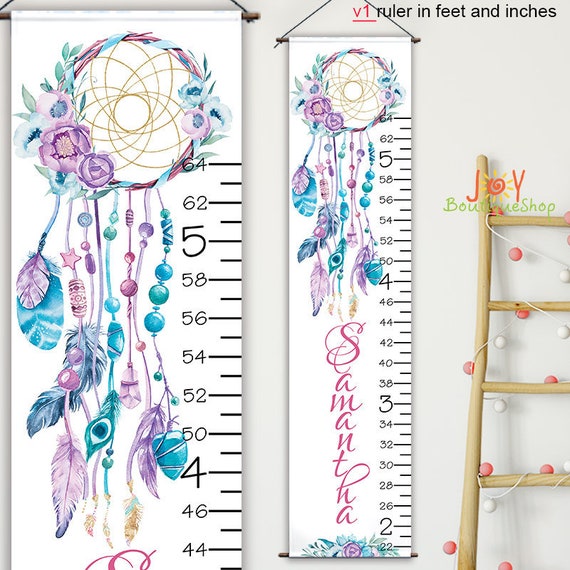 Etsy Personalized Growth Chart