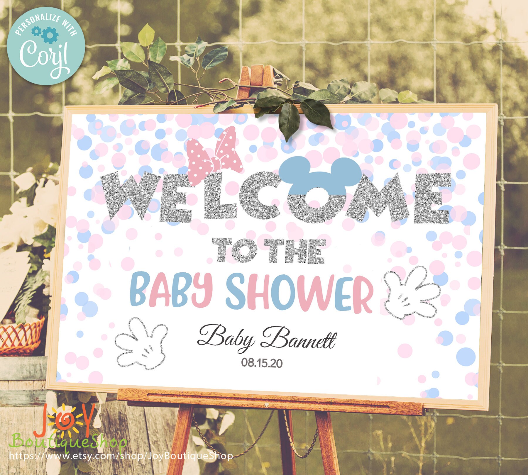 Sing Confetti Boy or Girl Gender Reveal Party Boy or Etsy