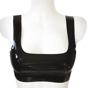 XS-3XL Latex crop top
