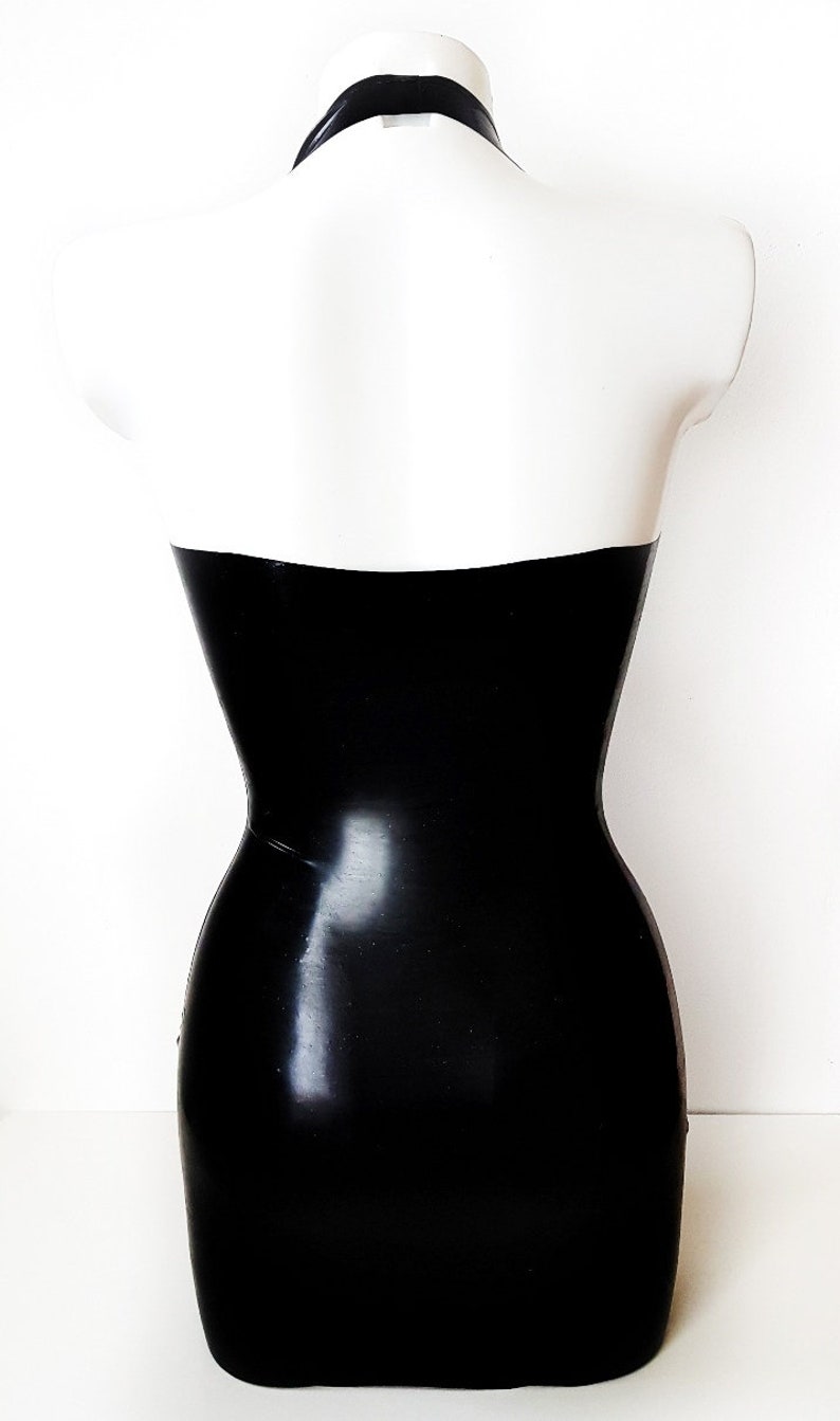 Latex galaxy halter mini dress more galaxymarbleleopard available
