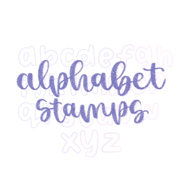 Alphabet Stamps For Fansigns V2