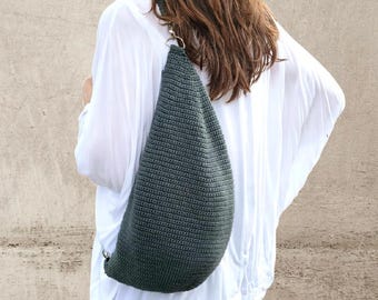 CROSSBODY Sling Bag Crochet Pattern PDF DIY Large