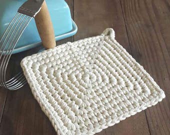 Square Potholder Crochet Pattern