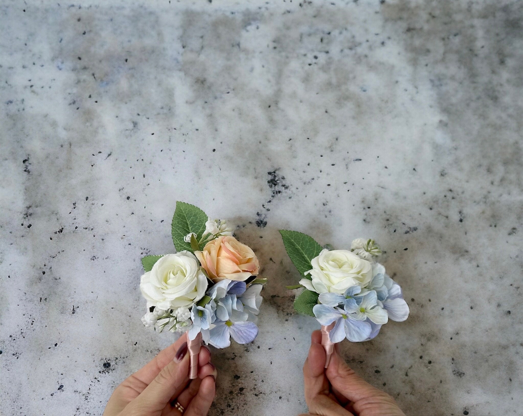 Blue Hydrangea Dress - Etsy UK
